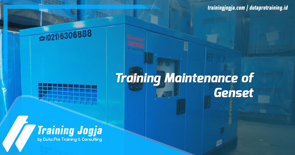 Training Maintenance of Genset