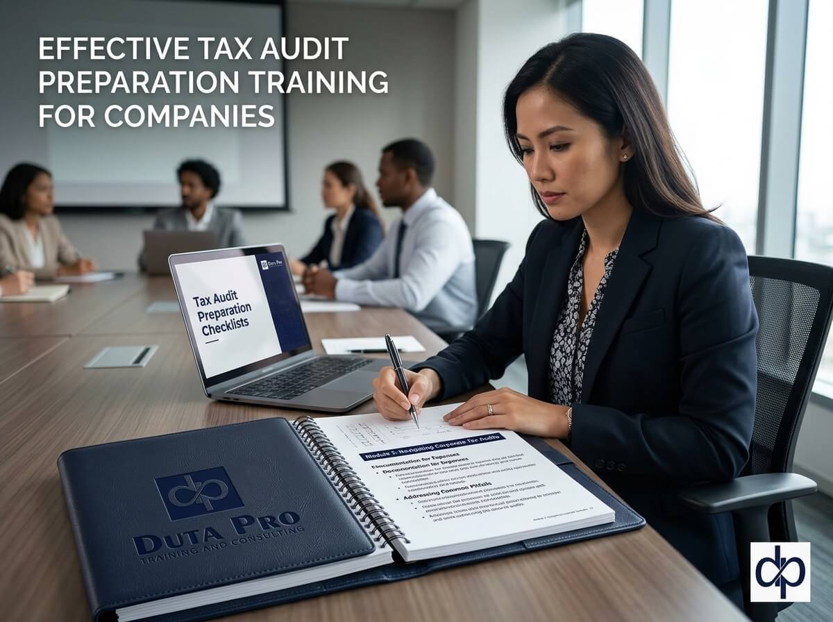 Pelatihan Effective Tax Audit Preparation for Companies